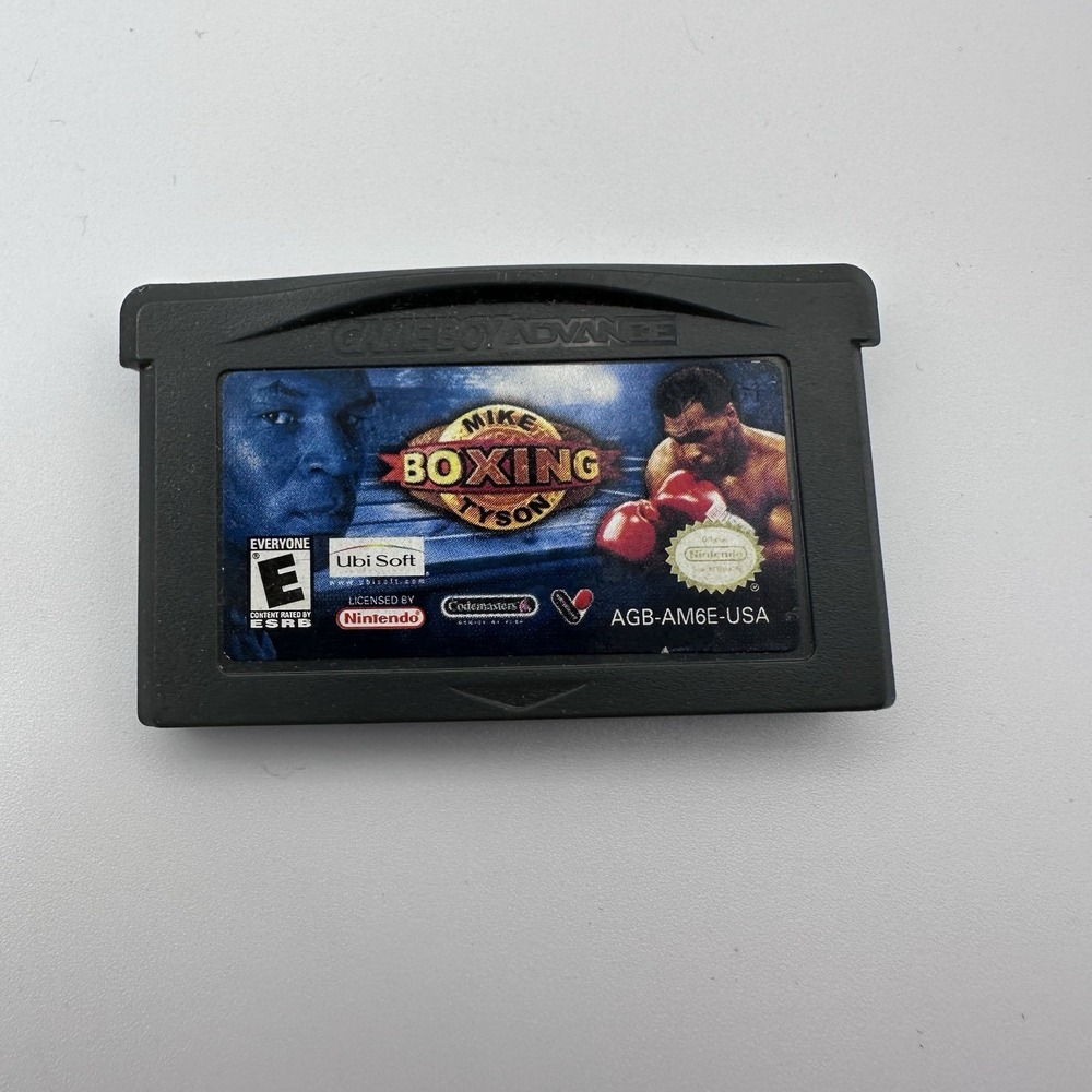 Mike Tyson Boxing Nintendo Game Boy Advance GBA Game AGB-AM6E-USA Ubisoft